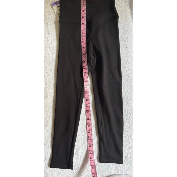 NWT Tuff Athletics high rise hidden pocket inside waistband 5/6 tights - Picture 7 of 11